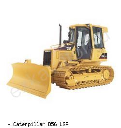 Бульдозеры Caterpillar D5G LGP
