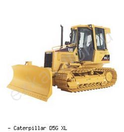 Бульдозеры Caterpillar D5G XL