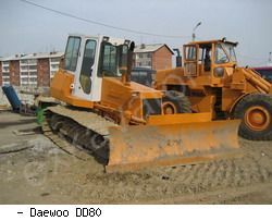 Бульдозеры Daewoo DD80