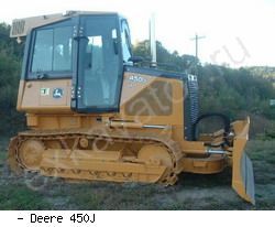 Бульдозеры John Deere 450J