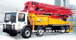 Автобетононасосы Sany SY5361THB 45M