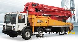 Автобетононасосы Sany SY5361THB 48M