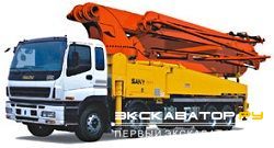 Автобетононасосы Sany SY5385THB 52V