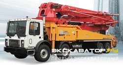 Автобетононасосы Sany SY5400THB 50M