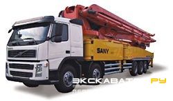 Автобетононасосы Sany SY5502THB 58B
