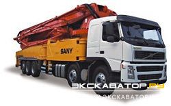 Автобетононасосы Sany SY5502THB 60B