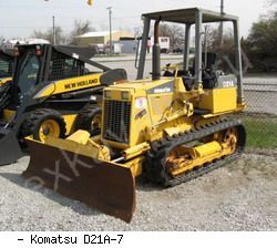Бульдозеры Komatsu D21A-7