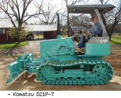 Бульдозеры Komatsu D21P-7
