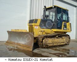 Бульдозеры Komatsu D31EX-21 Komstat