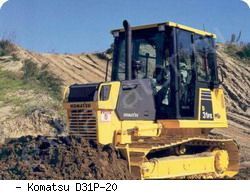 Бульдозеры Komatsu D31P-20