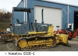 Бульдозеры Komatsu D32E-1