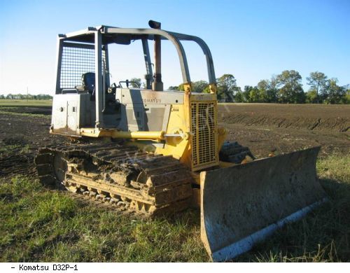 Бульдозеры Komatsu D32P-1