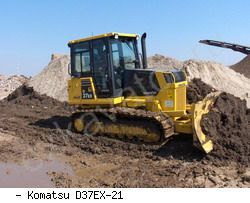 Бульдозеры Komatsu D37EX-21