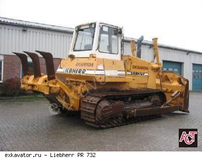 Бульдозеры Liebherr PR 732