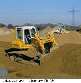 Бульдозеры Liebherr PR 734
