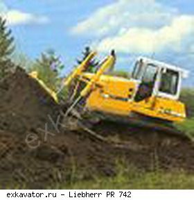 Бульдозеры Liebherr PR 742