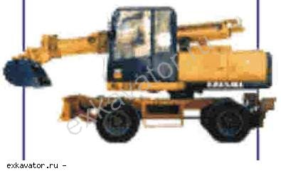 Колесные экскаваторы Gradall XL2300