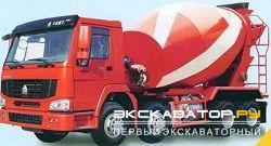 Автобетоносмесители Howo ZZ1317N3261
