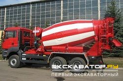 Автобетоносмесители KCP MAN-7 м3