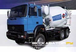 Автобетоносмесители Урал 69364N шасси Урал-63685-1110-01