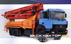 Автобетононасосы Урал КСР-40RX170 на базе шасси Урал-63685-006111-21