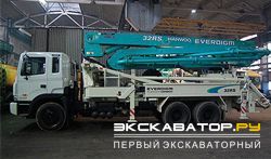 Автобетононасосы Everdigm 32RS