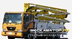 Автобетононасосы Daewoo DCP 37.15XZ