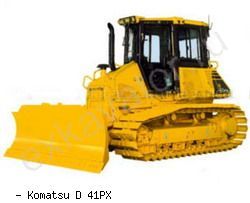 Бульдозеры Komatsu D41PX