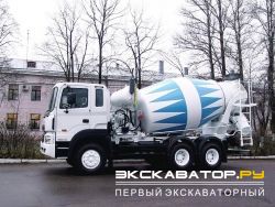 Автобетоносмесители Hyundai AM-7 на шасси Hyundai HD 270