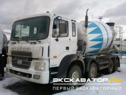 Автобетоносмесители Hyundai AM-10 на шасси Hyundai HD 370
