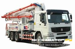 Автобетононасосы Howo ZZ5307N4647W (SOW)