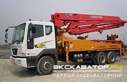 Автобетононасосы Dong Yang DMC37XR на шасси DAEWOO