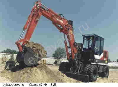 Колесные экскаваторы O&K MH 3,5