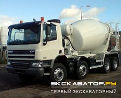 Автобетоносмесители Stetter DAF CF75-8m3