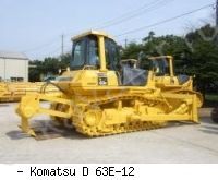 Бульдозеры Komatsu D63E-12