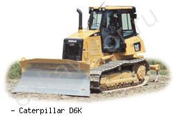 Бульдозеры Caterpillar D6K