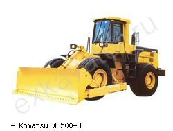 Бульдозеры Komatsu WD500-3