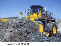Бульдозеры Komatsu WD900-3