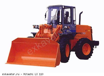 Фронтальные погрузчики колесные Hitachi LX 110