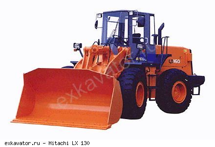 Фронтальные погрузчики колесные Hitachi LX 130