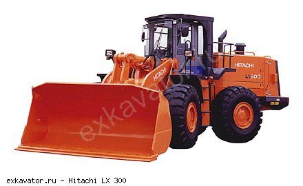 Фронтальные погрузчики колесные Hitachi LX 300
