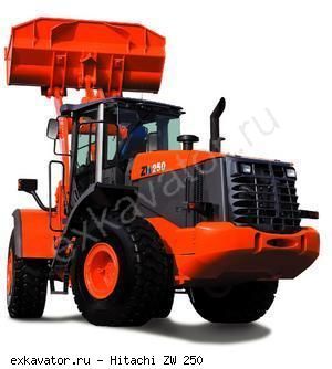 Фронтальные погрузчики колесные Hitachi ZW 250
