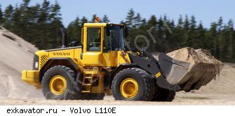 Фронтальные погрузчики колесные Volvo L110E