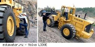 Фронтальные погрузчики колесные Volvo L330E