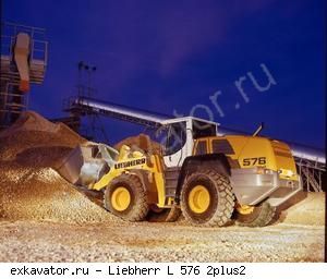 Фронтальные погрузчики колесные Liebherr L 576 2plus2