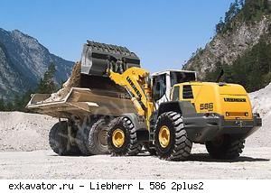 Фронтальные погрузчики колесные Liebherr L 586 2plus2