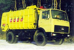 Мусоровозы МоАЗ МБЗ-014 на шасси МАЗ-5337