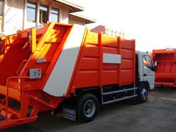 Мусоровозы Hidro-Mak (7 куб.м) на шасси  Mitsubishi FUSO Canter FE85DE