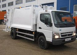 Мусоровозы Hidro-Mak (8 куб.м) на шасси  Mitsubishi FUSO Canter FE85DE