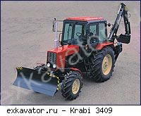 Экскаваторы-погрузчики ЕТ Мыйзакюла Krabi 3409 ЕТ